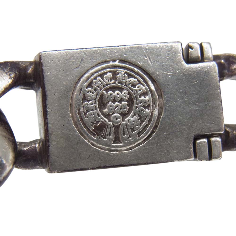 CHROME HEARTS クロムハーツ（原本無） スモール クロス リンク ID 6リンク ブレスレット シルバー系【中古】
