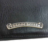 CHROME HEARTS クロムハーツ（原本無） 国内取扱店ギャランティカード付属 JOEY ジョーイ レザー ウォレット ブラック系【中古】