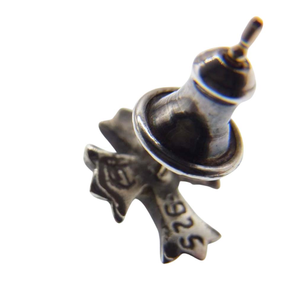 CHROME HEARTS クロムハーツ（原本無） CH CROSS STUDS CHクロス スタッド ピアス シルバー系【中古】