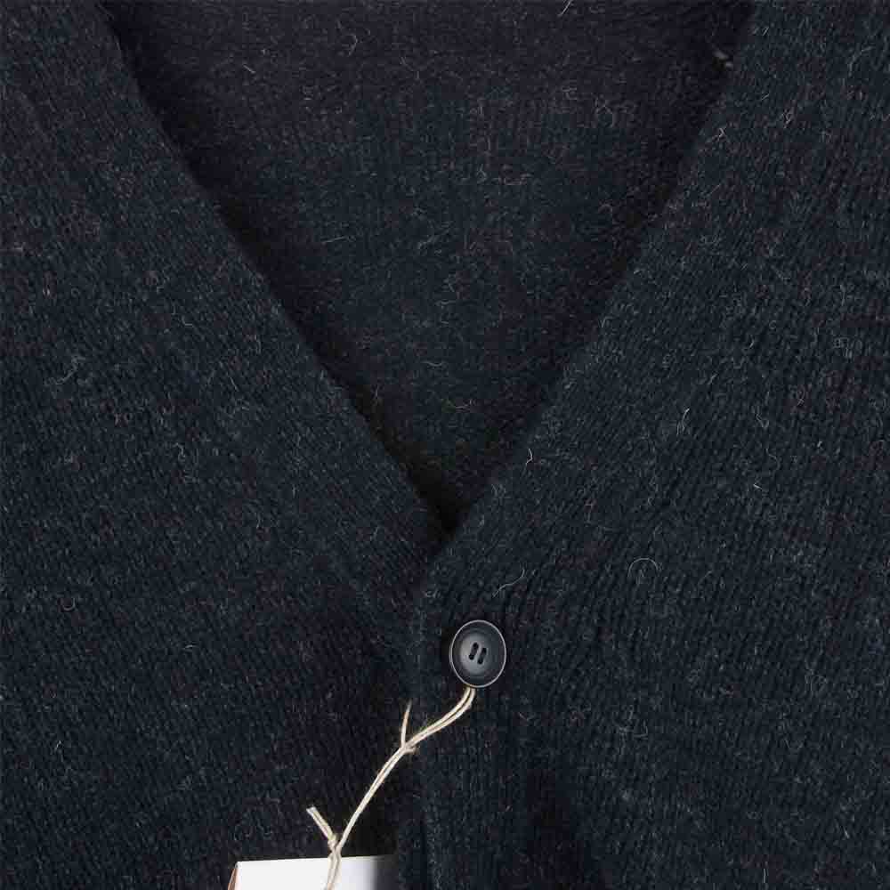 Yohji Yamamoto ヨウジヤマモト 21AW GM-K02-111 GroundY Poplar Knit Big Cardigan ビッグ ニット カーディガン ブラック系 3【新古品】【未使用】【中古】