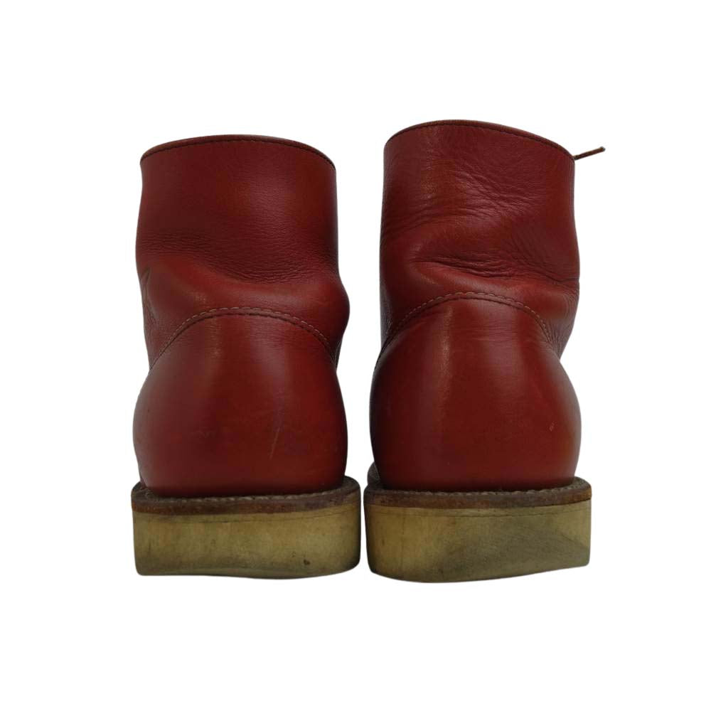 RED WING レッドウィング 8166 6inch CLASSIC PLAIN TOE モックトゥ ブラウン系 US7 25.0cm【中古】