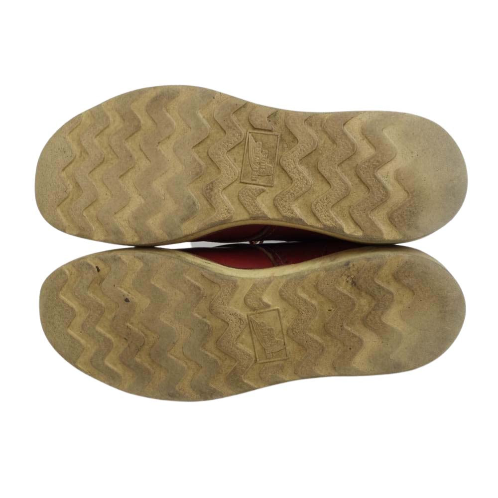 RED WING レッドウィング 8166 6inch CLASSIC PLAIN TOE モックトゥ ブラウン系 US7 25.0cm【中古】