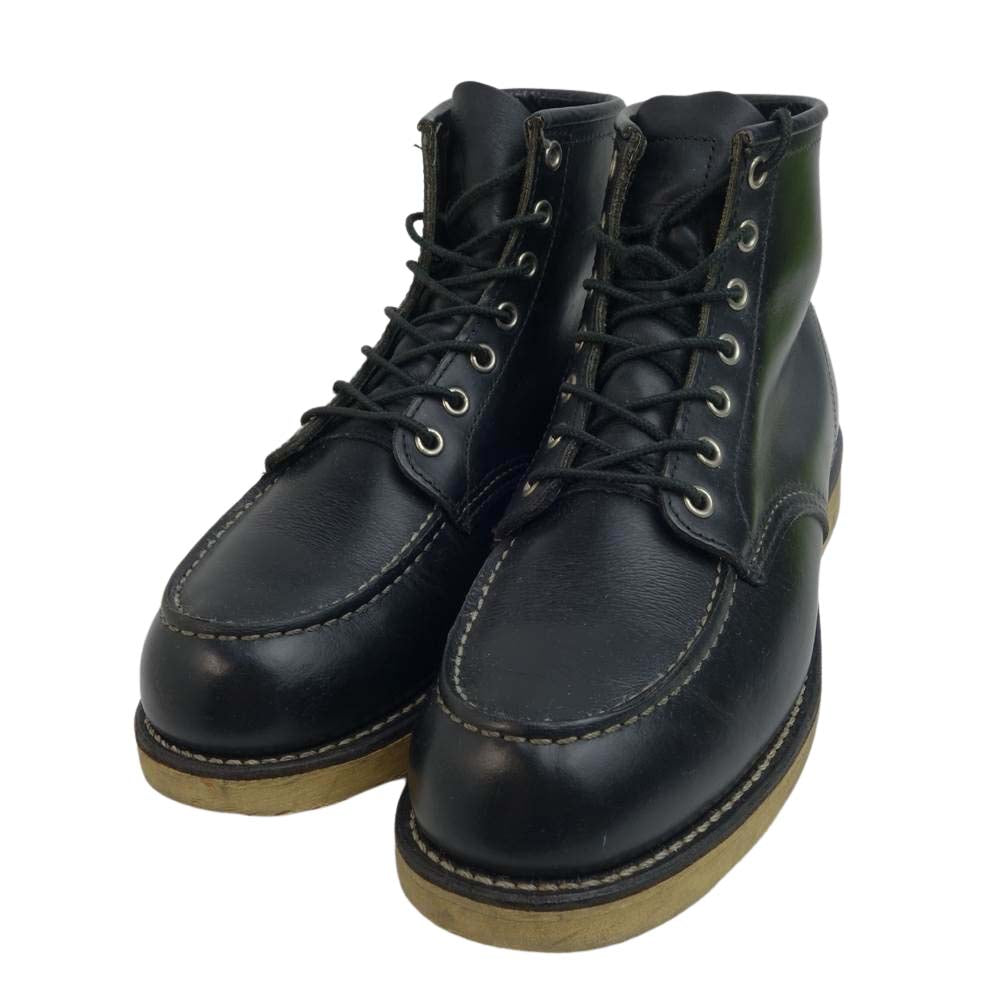 RED WING レッドウィング 8179 IRISH SETTER MOC TOE BOOTS モックトゥ  BLACK ブラック系 26.0㎝ US8【中古】