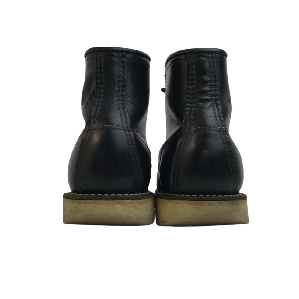 RED WING レッドウィング 8130 IRISH SETTER MOC TOE BOOTS モックトゥ BLACK ブラック系 US7 【中古】