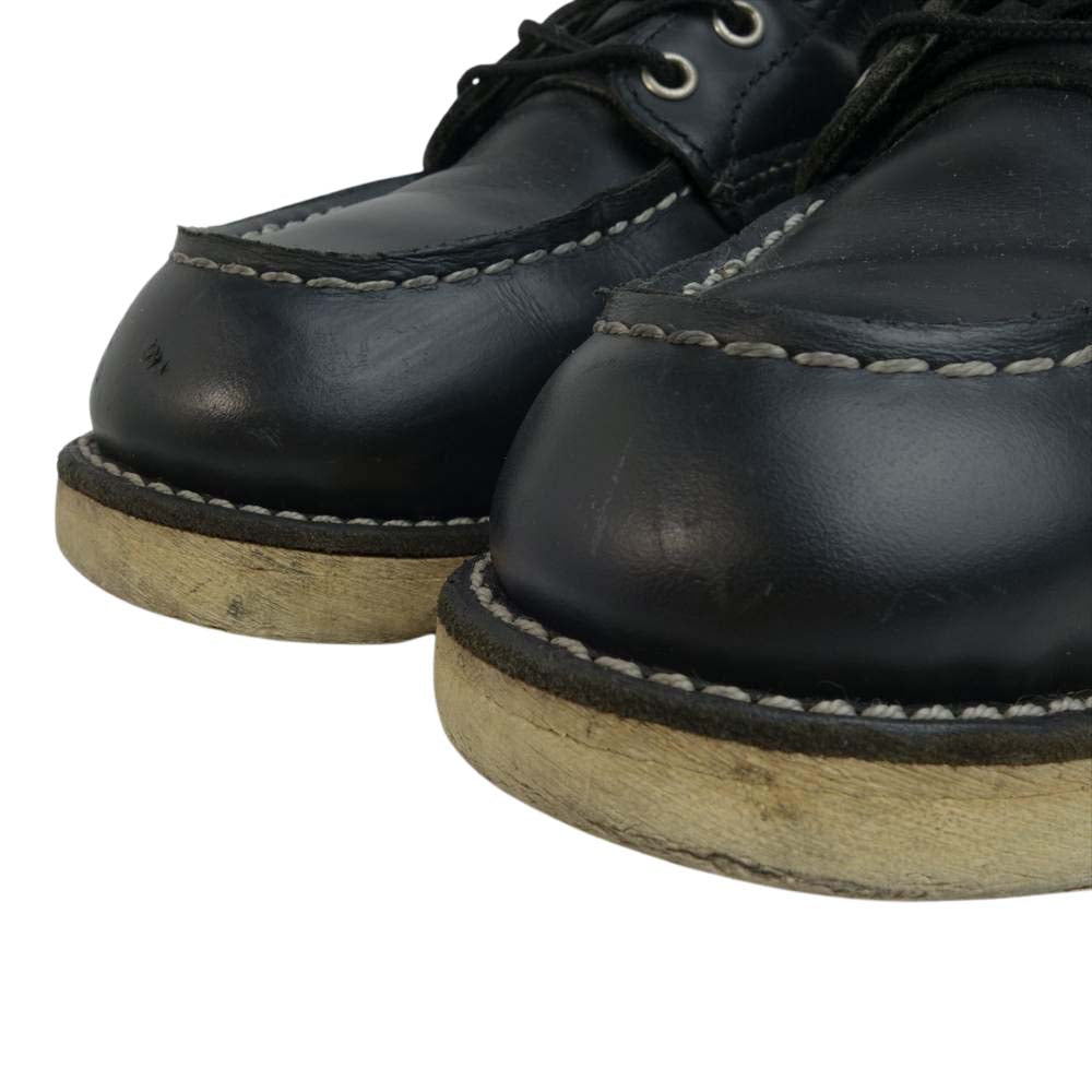 RED WING レッドウィング 8130 IRISH SETTER MOC TOE BOOTS モックトゥ BLACK ブラック系 US7 【中古】