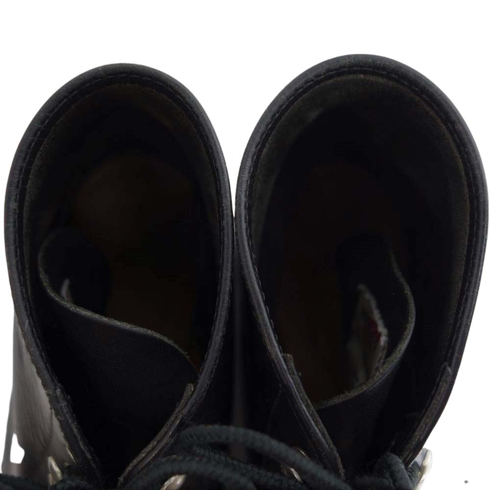 RED WING レッドウィング 8165 6inch CLASSIC PLAIN TOE プレーントゥ ブラック系 US8 26.0cm【中古】