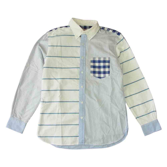 Brooks Brothers ブルックスブラザーズ 国内正規品 クレイジーパターン BDシャツ ブルー系 S【中古】