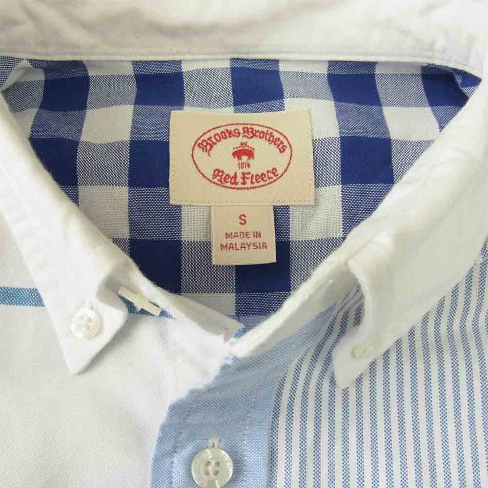Brooks Brothers ブルックスブラザーズ 国内正規品 クレイジーパターン BDシャツ ブルー系 S【中古】