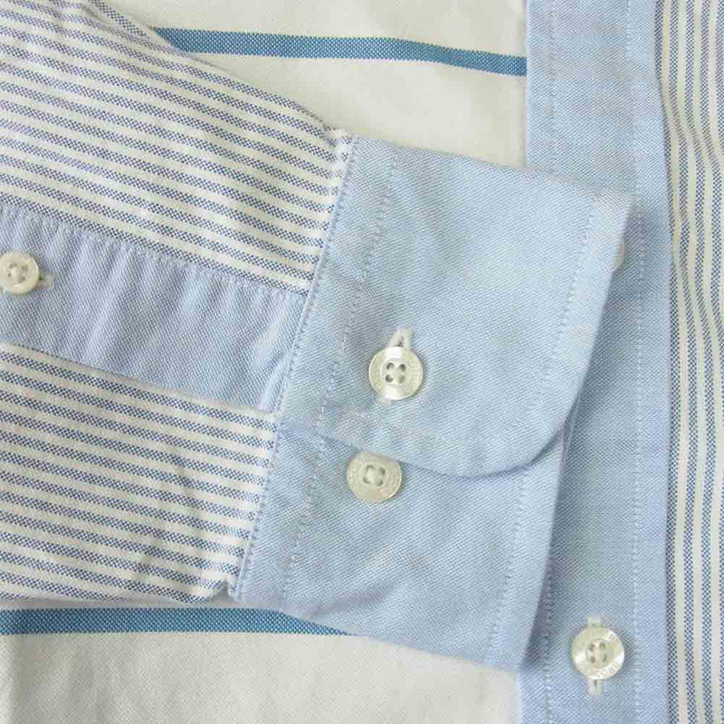 Brooks Brothers ブルックスブラザーズ 国内正規品 クレイジーパターン BDシャツ ブルー系 S【中古】