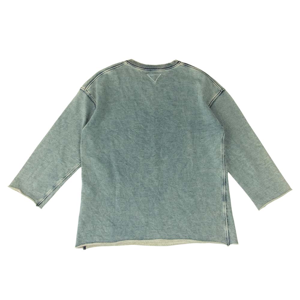 Ron Herman ロンハーマン 加工 7分丈 前V スウェット インディゴブルー系 M【中古】