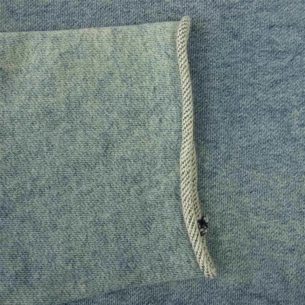 Ron Herman ロンハーマン 加工 7分丈 前V スウェット インディゴブルー系 M【中古】