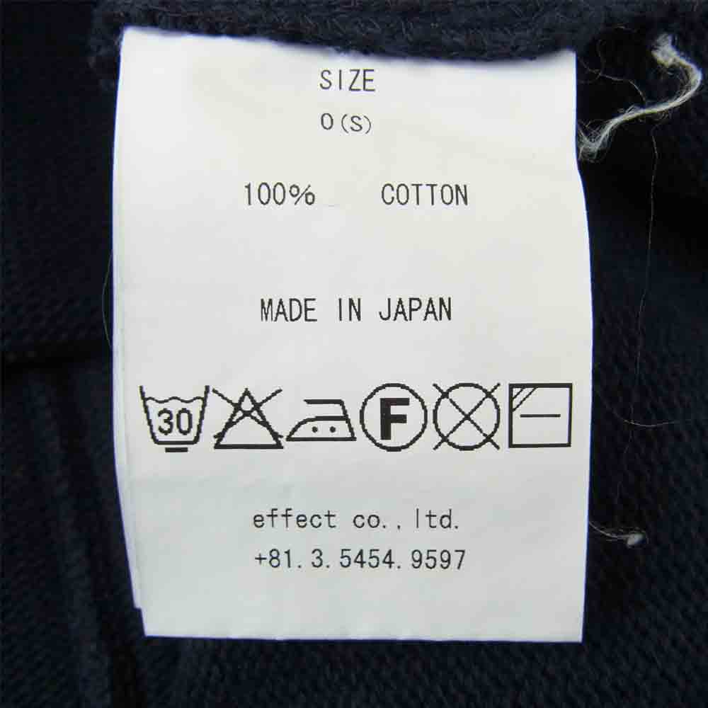 Ron Herman ロンハーマン × bukht ブフト 切りっぱなし カットソー ネイビー系 S【中古】