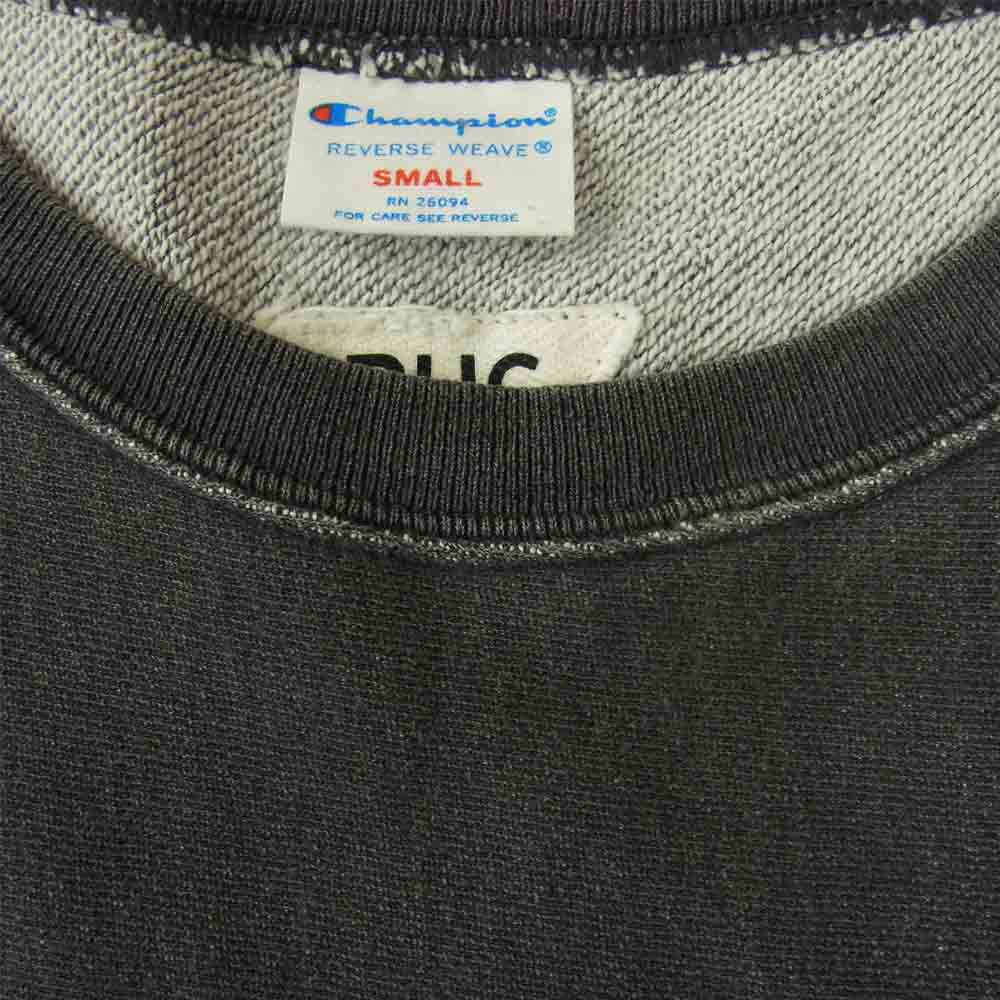Ron Herman ロンハーマン × CHAMPION チャンピオン パームツリー ヤシの木 刺繍入り グレー系 S【中古】