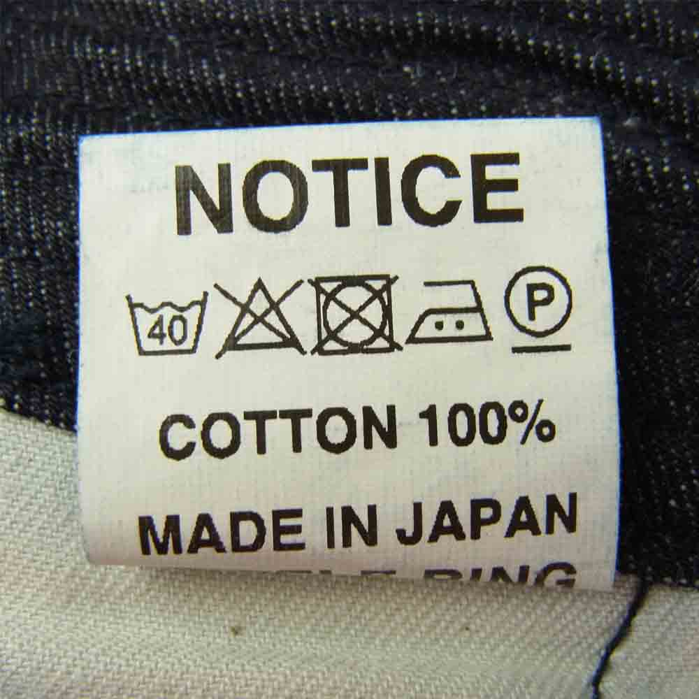 SASAFRAS ササフラス SF-211777 Sprayer Stream Pants 9OZ DENIM インディゴ デニム インディゴブルー系 S【新古品】【未使用】【中古】