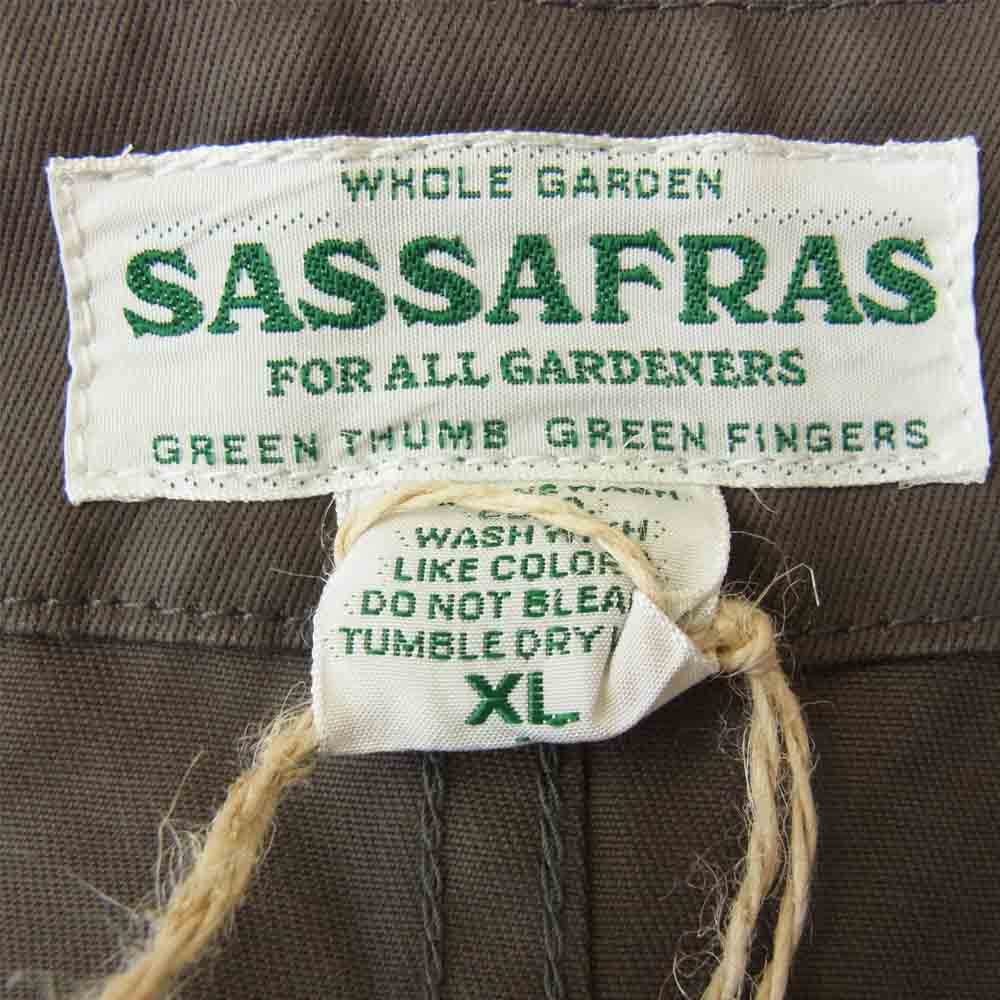 SASAFRAS ササフラス SF-211755 Landscaper Vest West Point ランドスケーパー ベスト チャコール系 XL【新古品】【未使用】【中古】