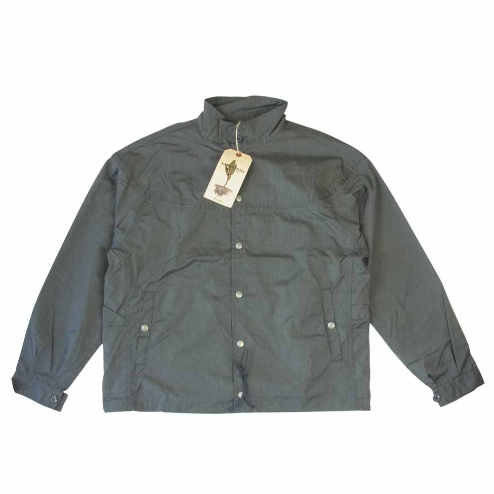 SASAFRAS ササフラス SF-211746 GARDENER CAP JACKET T/C Weather ガーデナー キャップ ジャケット グレー系 L【新古品】【未使用】【中古】