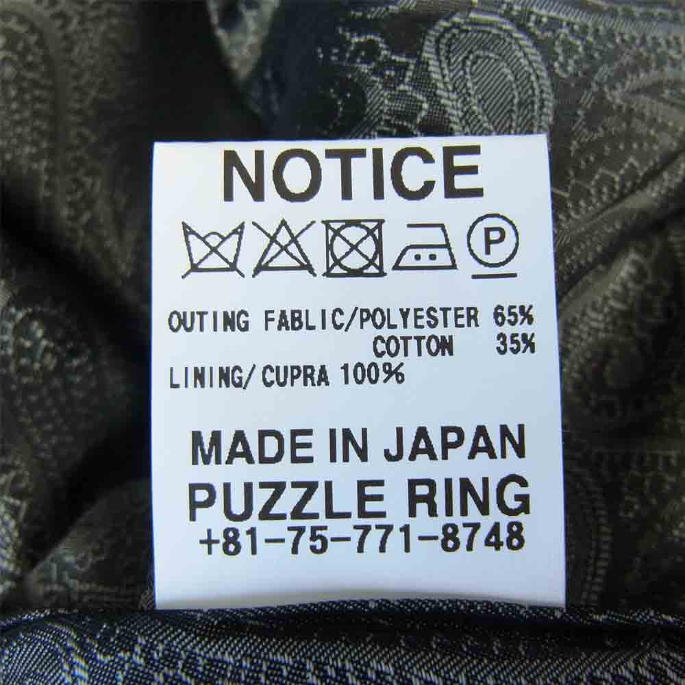 SASAFRAS ササフラス SF-211746 GARDENER CAP JACKET T/C Weather ガーデナー キャップ ジャケット グレー系 L【新古品】【未使用】【中古】