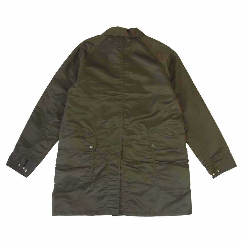 SASAFRAS ササフラス SF-201697 FALL LEAF COAT NYLON TWILL フォール リーフ ナイロン ツイル コート オリーブ系 M【新古品】【未使用】【中古】