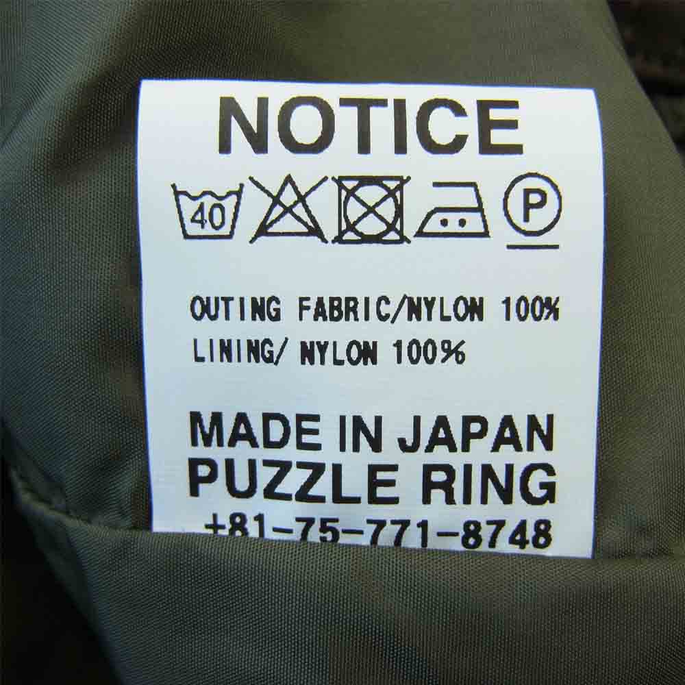 SASAFRAS ササフラス SF-201697 FALL LEAF COAT NYLON TWILL フォール リーフ ナイロン ツイル コート オリーブ系 M【新古品】【未使用】【中古】