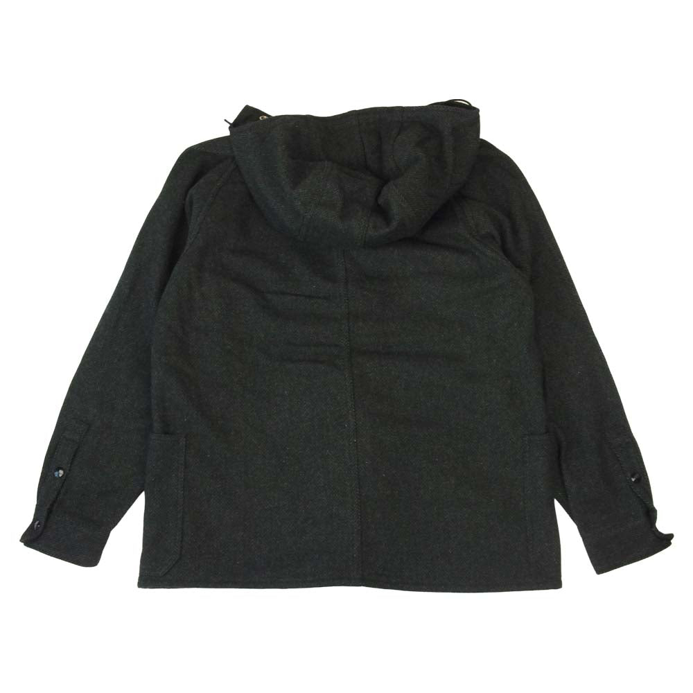 SASAFRAS ササフラス SF-201704 BLOWER BUD TP JACKET ブロワー バド TP ヘリンボーン ブランケット ジャケット チャコール系 M【新古品】【未使用】【中古】
