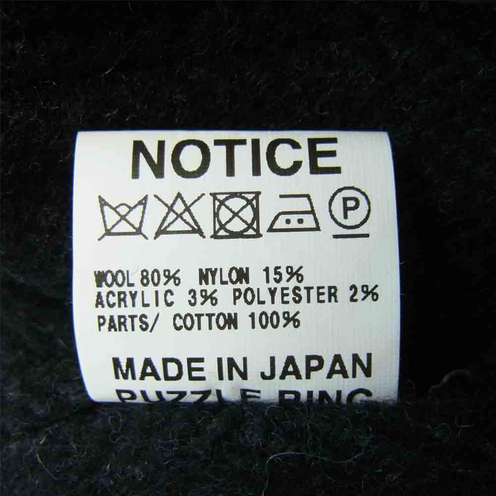 SASAFRAS ササフラス SF-201704 BLOWER BUD TP JACKET ブロワー バド TP ヘリンボーン ブランケット ジャケット チャコール系 M【新古品】【未使用】【中古】