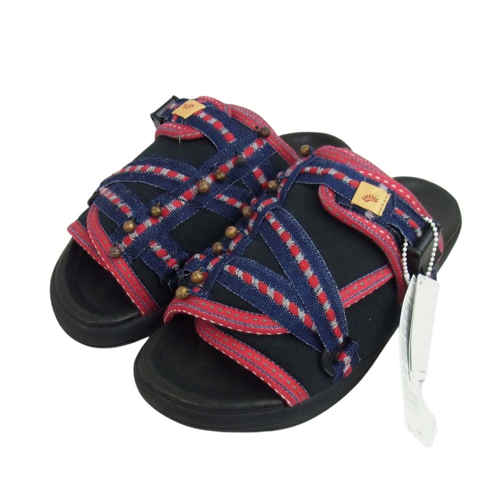 VISVIM ビズビム 0115201001002 Christo Ethnic Bell サンダル ブラック系 L【新古品】【未使用】【中古】