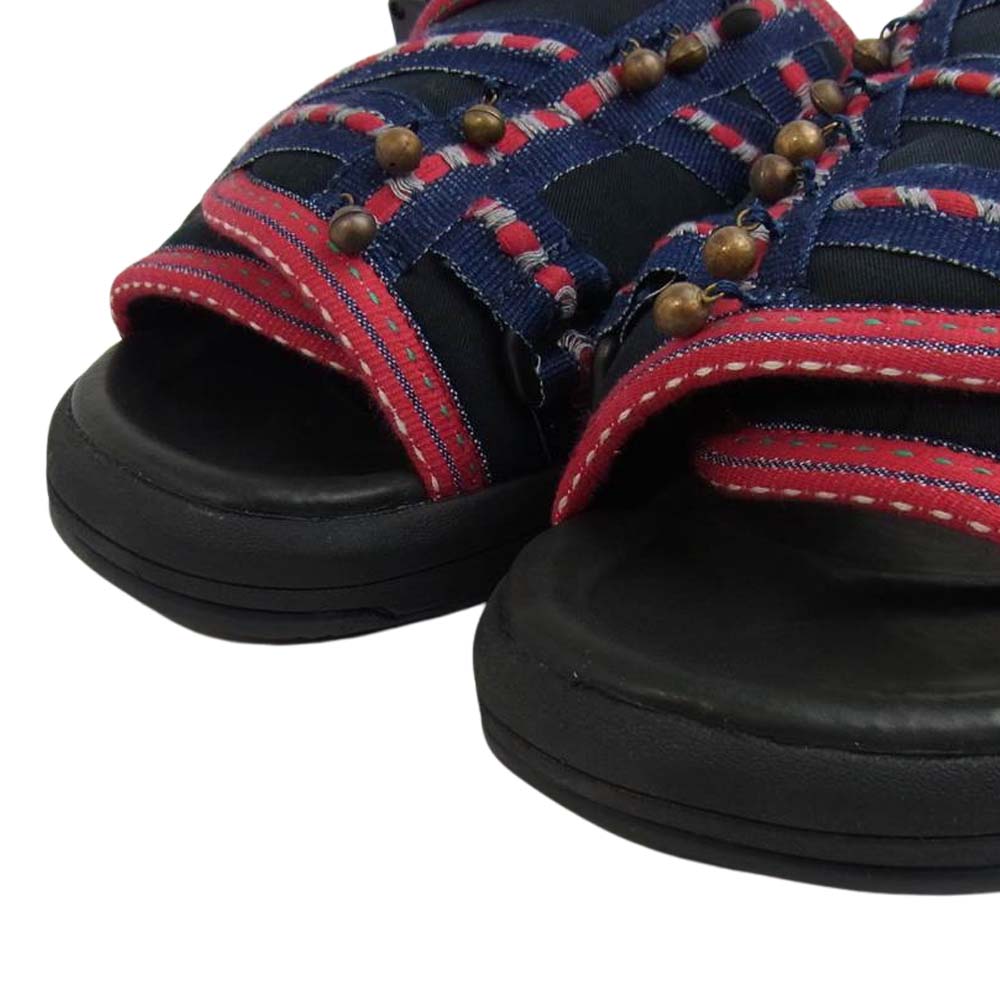 VISVIM ビズビム 0115201001002 Christo Ethnic Bell サンダル ブラック系 L【新古品】【未使用】【中古】