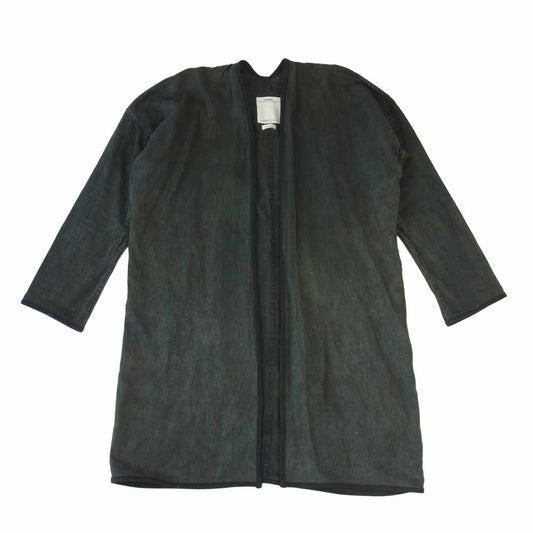 VISVIM ビズビム 0116305013007 Sanjuro coat サンジューローコート 泥黒染め ブラック系 4【極上美品】【中古】