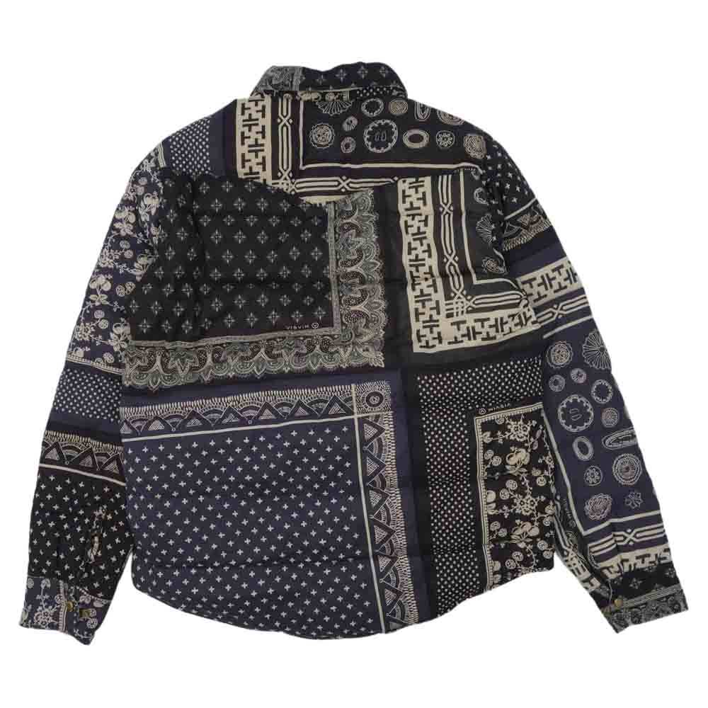 VISVIM ビズビム 0219905013017 KERCHIEF DOWN JKT バンダナ カーチフダウン ジャケット ICT限定 3【極上美品】【中古】