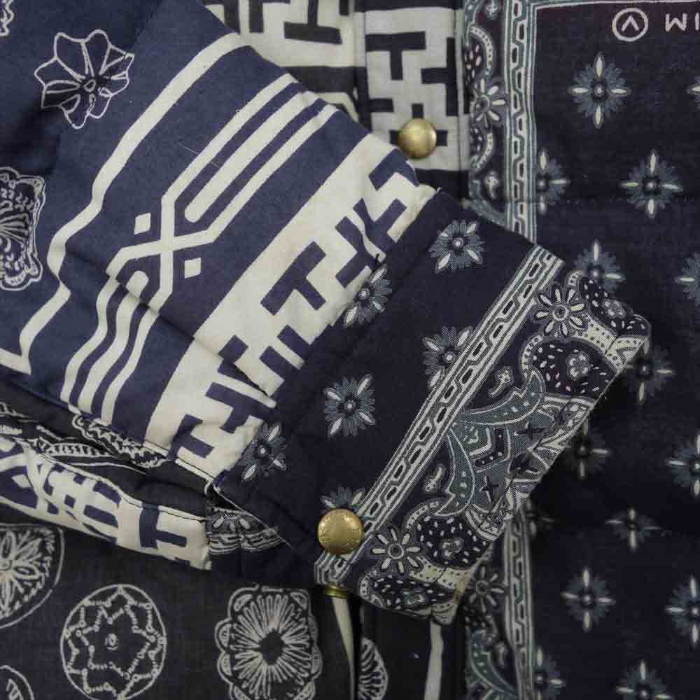 VISVIM ビズビム 0219905013017 KERCHIEF DOWN JKT バンダナ カーチフダウン ジャケット ICT限定 3【極上美品】【中古】