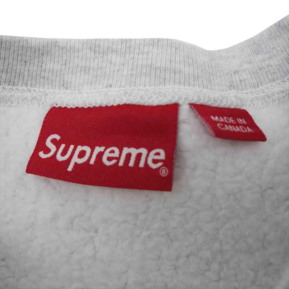 Supreme シュプリーム 21AW Cities Arc Crewneck アーチロゴ クルーネック スウェット グレー系 small【中古】