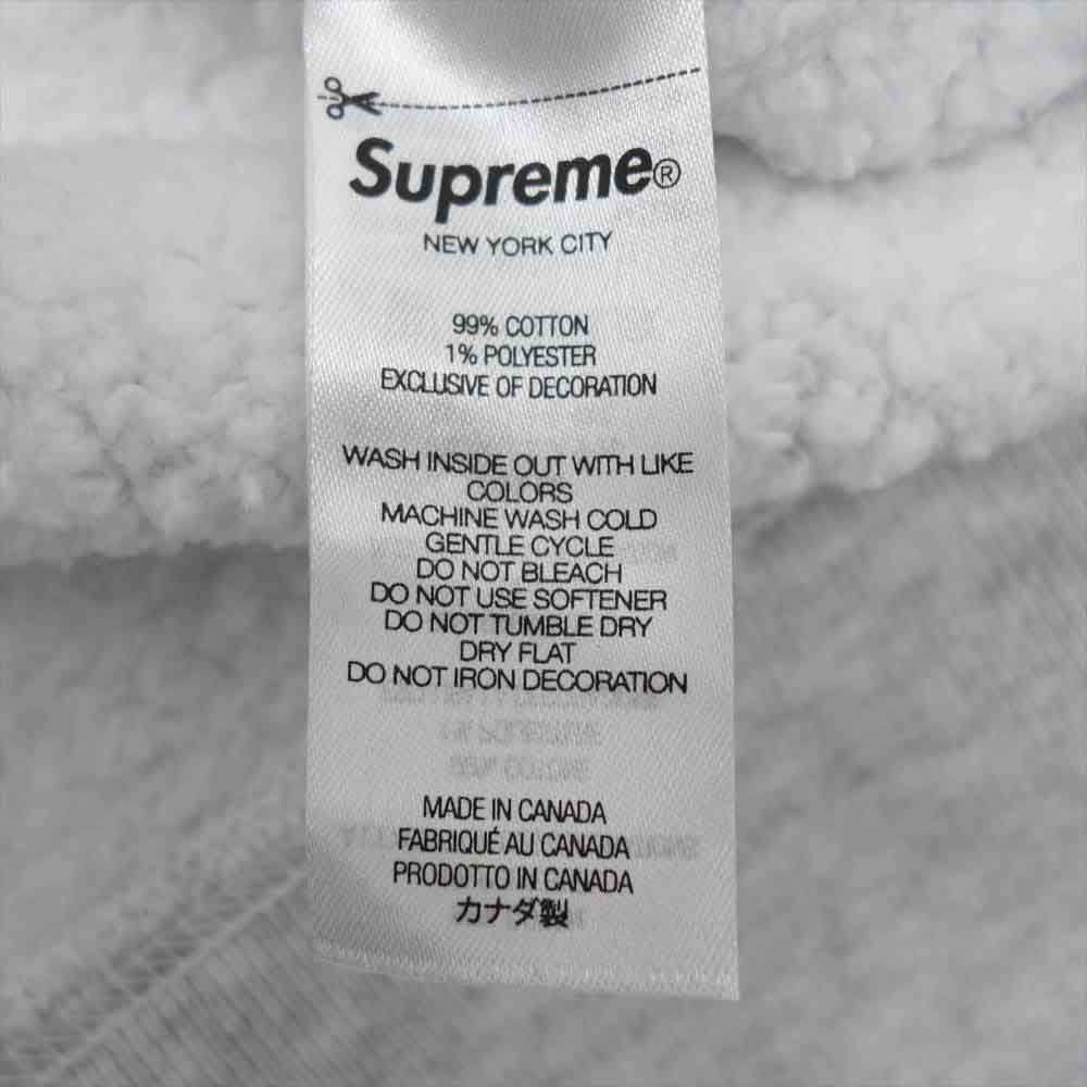 Supreme シュプリーム 21AW Cities Arc Crewneck アーチロゴ クルーネック スウェット グレー系 small【中古】