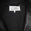 MAISON MARGIELA メゾンマルジェラ 21SS S50AM0512 国内正規品 ハの字 レザー ライダース ジャケット ゴートレザー  ブラック系 44【新古品】【未使用】【中古】