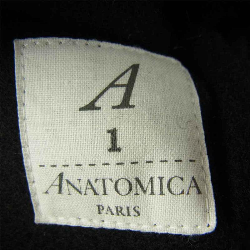 ANATOMICA アナトミカ WOMEN'S FR LINER COAT ミリタリーライナー ウールボア リバーシブル コート  ダークネイビー系 1【中古】