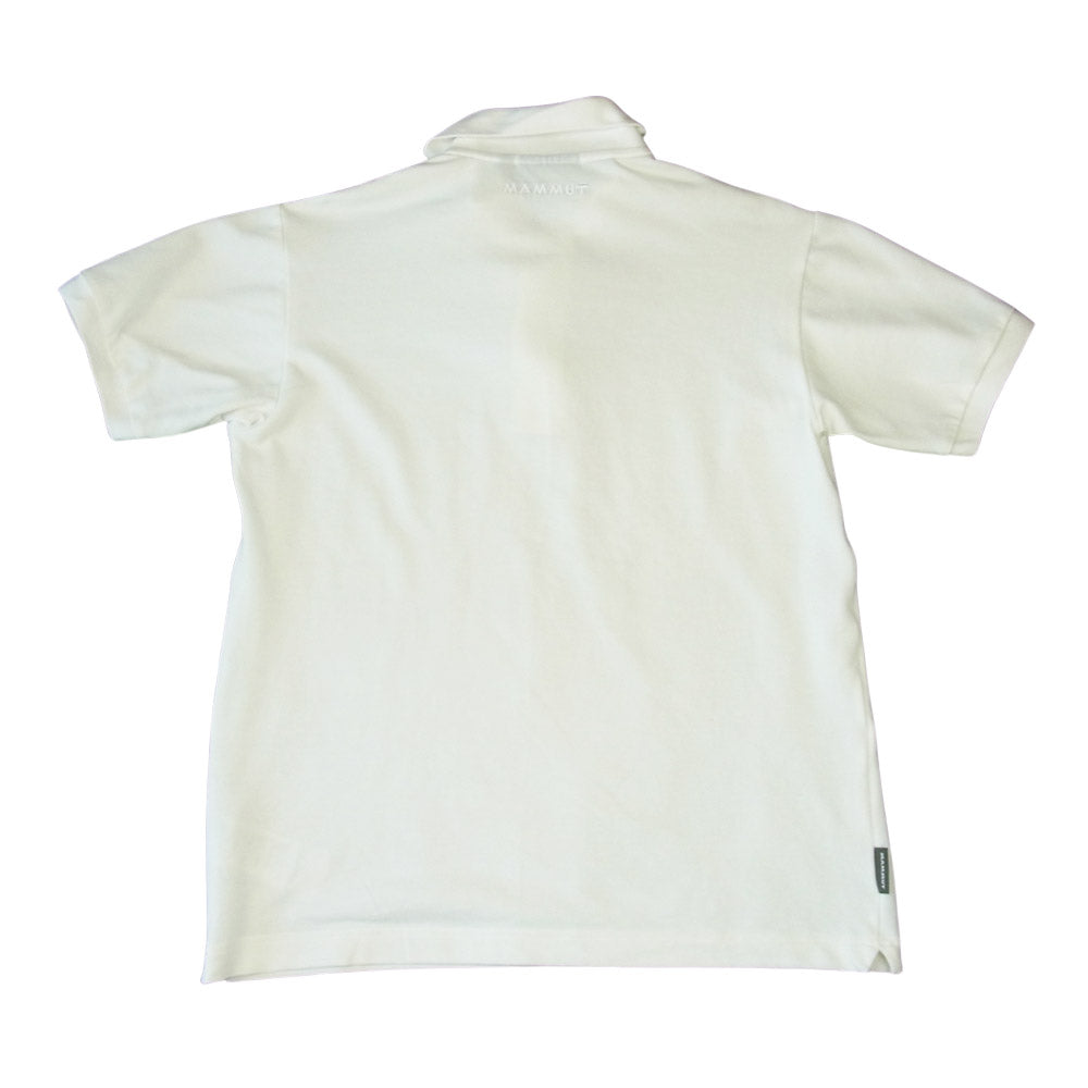Mammut マムート 1017-00400 国内正規品 MATRIX Polo Shirt Men マトリックス 半袖 ポロシャツ ホワイト系 S【中古】