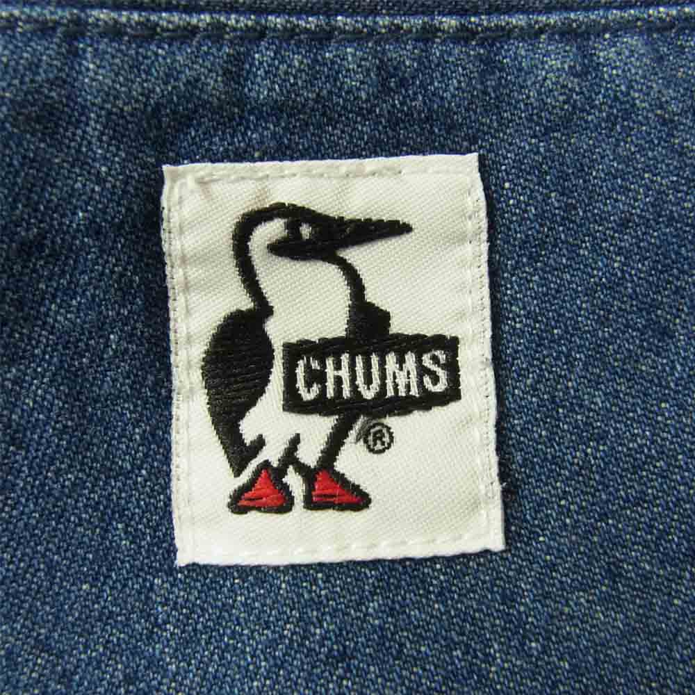 CHUMS チャムス CH03-1053 Sinawava Denim Climbing Shorts シナワバ デニム クライミング ショーツ インディゴブルー系 M【中古】