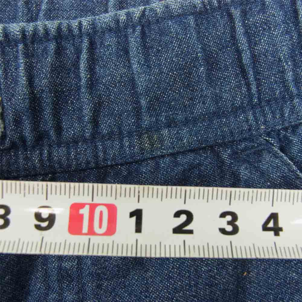 CHUMS チャムス CH03-1053 Sinawava Denim Climbing Shorts シナワバ デニム クライミング ショーツ インディゴブルー系 M【中古】