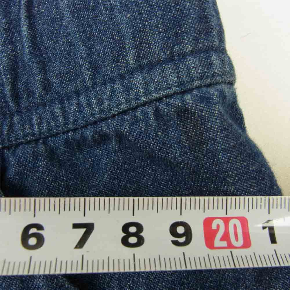 CHUMS チャムス CH03-1053 Sinawava Denim Climbing Shorts シナワバ デニム クライミング ショーツ インディゴブルー系 M【中古】