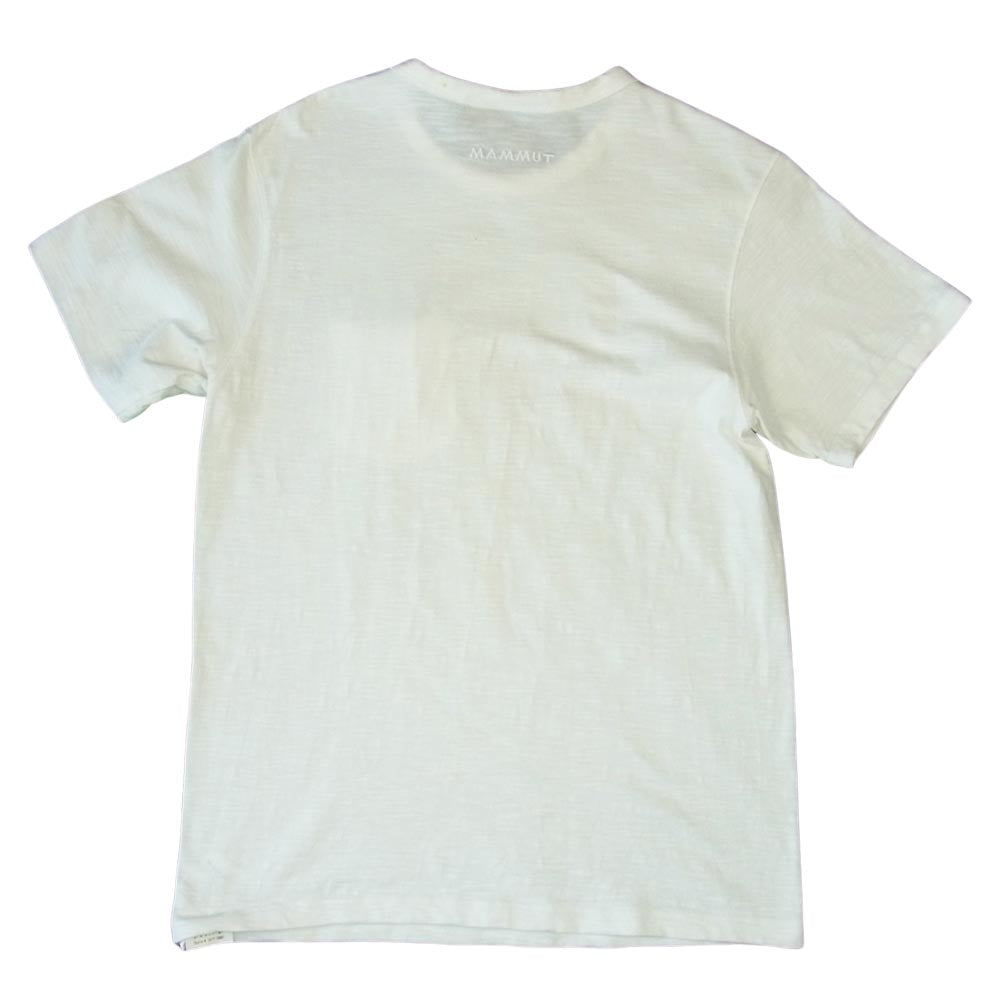 Mammut マムート 1017-10001 Cotton Pocket T-Shirt Men コットン ポケット 半袖 Tシャツ ホワイト系 M【中古】