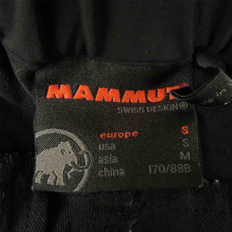 Mammut マムート 1020-09760 SOFtech TREKKERS Pants Men ソフテック トレッカーズパンツ ドライテック パンツ ブラック系 M【中古】