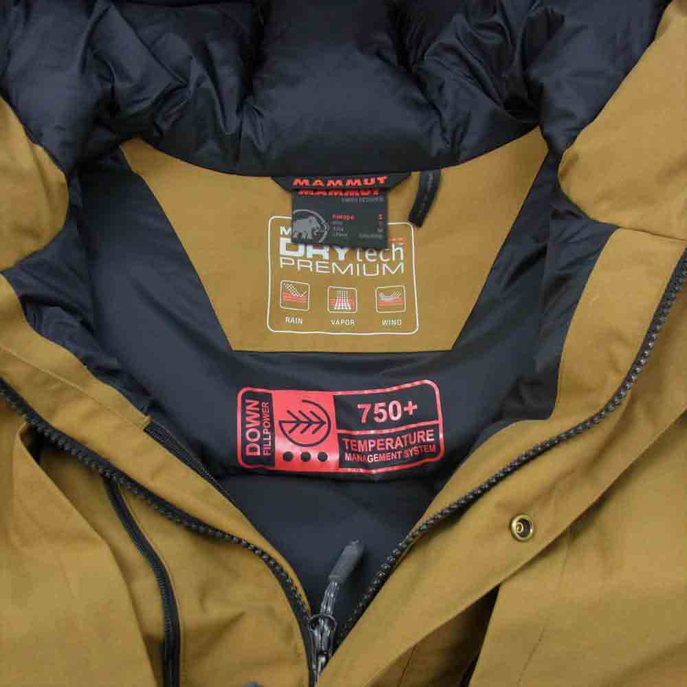 Mammut マムート 1010-22950  DRYtech Prime Down Coat ドライテック プライム ダウン コート ジャケット TIMBER M【美品】【中古】