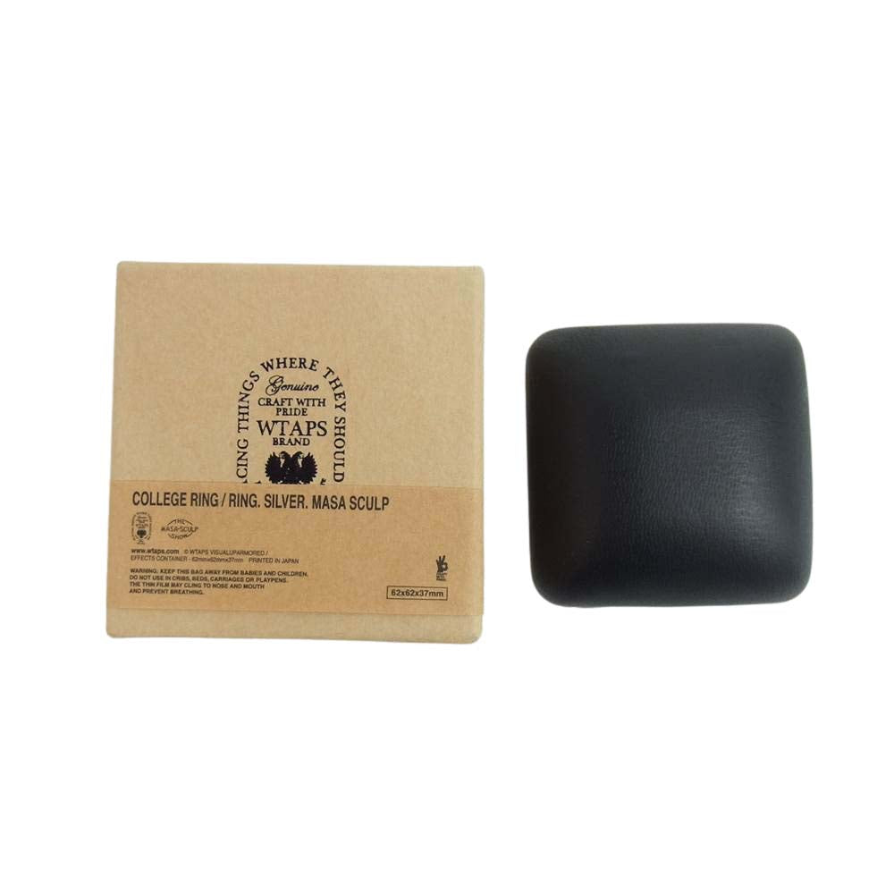 WTAPS ダブルタップス 12AW COLLEGE RING SILVER 950 カレッジ シルバー リング【中古】