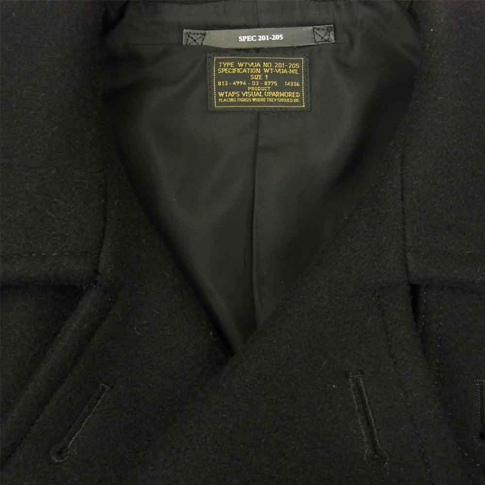 WTAPS ダブルタップス 13AW 132SPDT-JKM01S BLACK WATCH COAT.WOOL.MELTON  ブラック系 1【中古】
