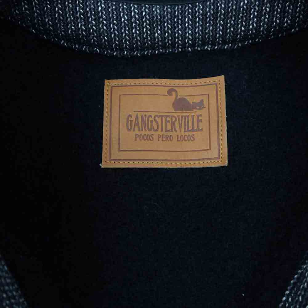 GANGSTERVILLE ギャングスタービル GSV-13-AW-08 BEACH VEST ビーチクロス ベスト ネイビー系 S【中古】