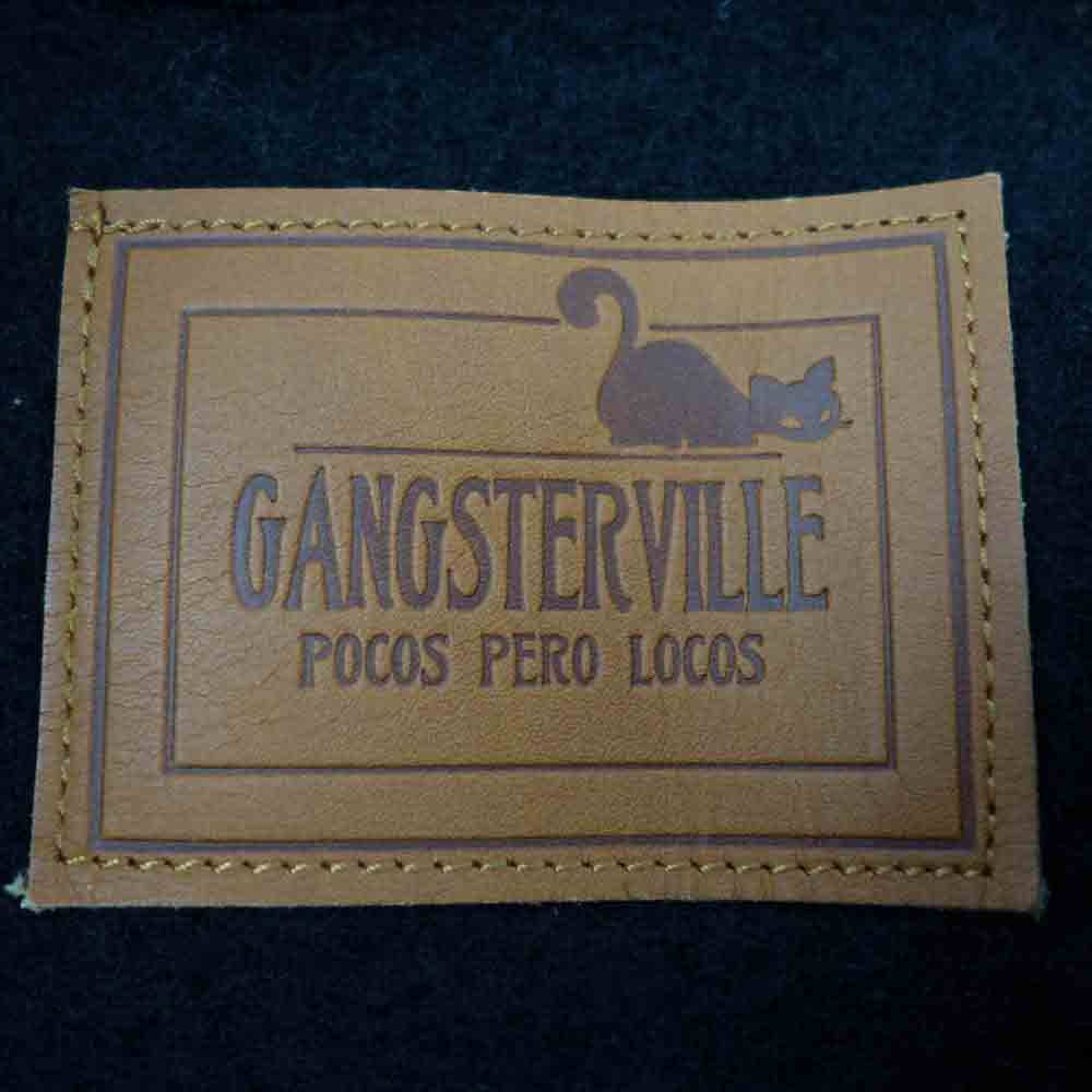 GANGSTERVILLE ギャングスタービル GSV-13-AW-08 BEACH VEST ビーチクロス ベスト ネイビー系 S【中古】