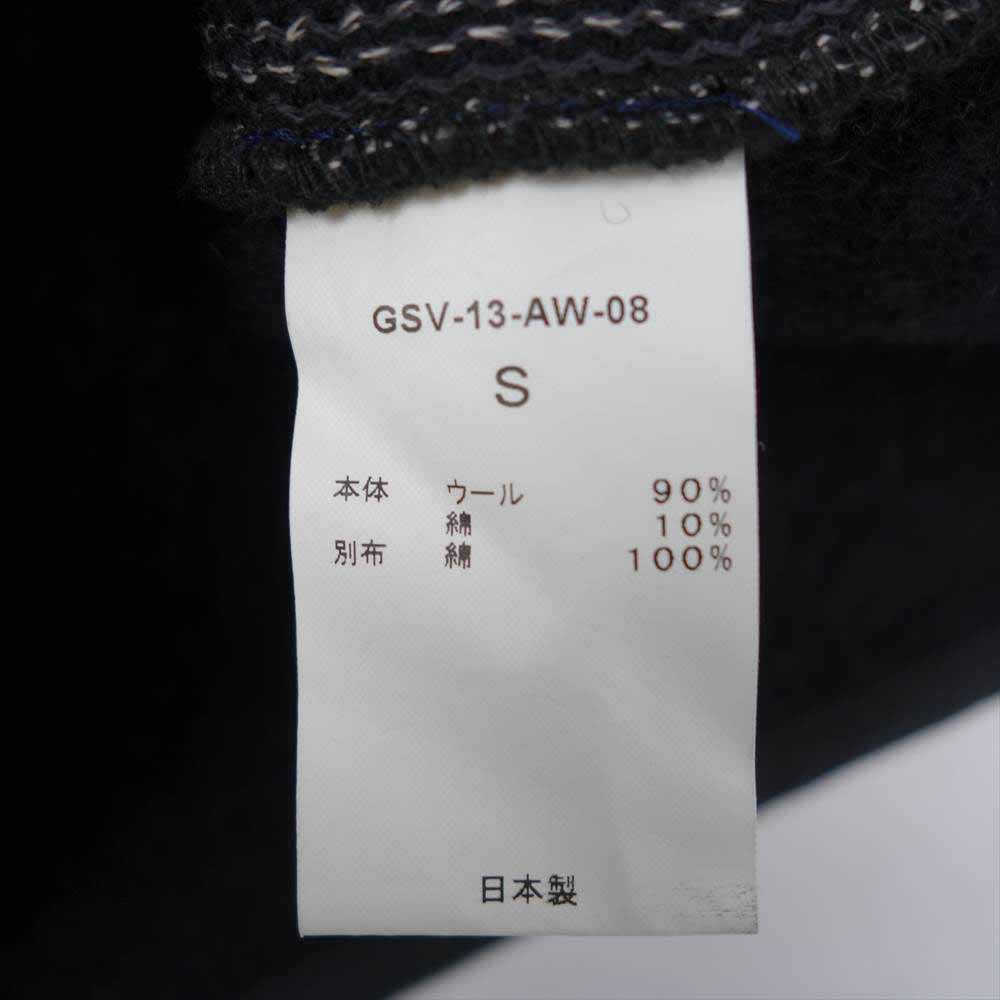 GANGSTERVILLE ギャングスタービル GSV-13-AW-08 BEACH VEST ビーチクロス ベスト ネイビー系 S【中古】