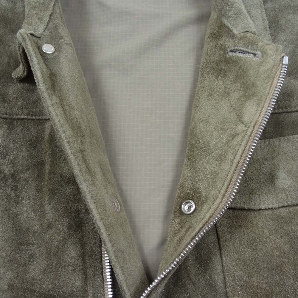nonnative ノンネイティブ AW NN J WORKER JACKET COW SUEDE