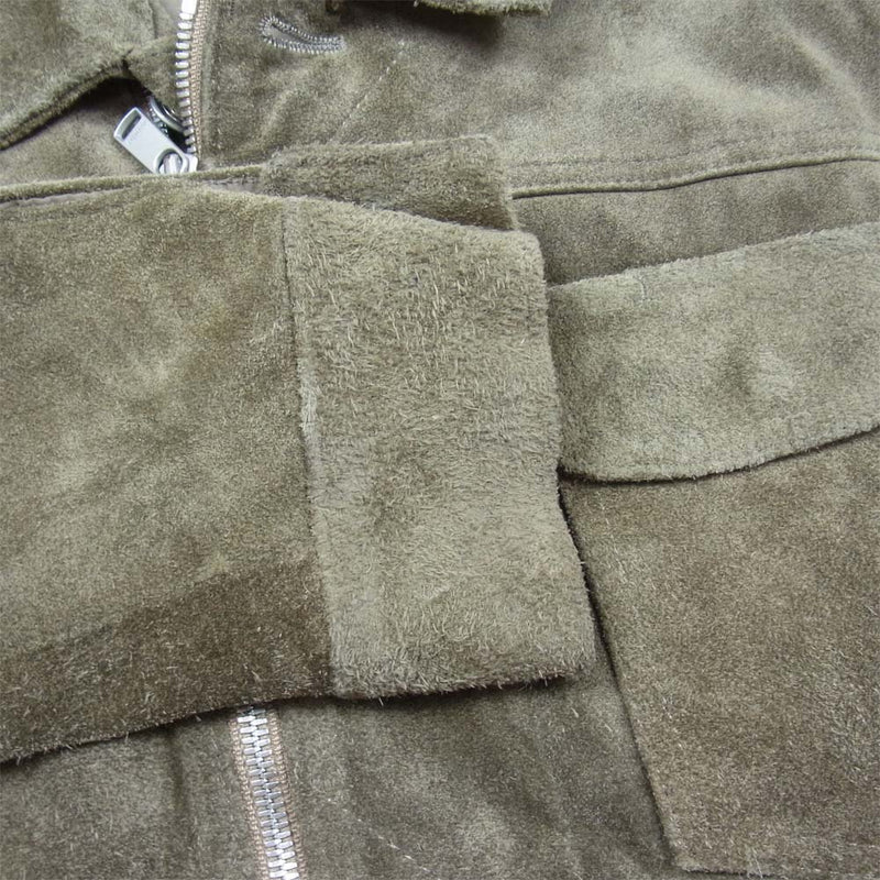 nonnative ノンネイティブ 16AW NN-J3010 WORKER JACKET COW SUEDE 