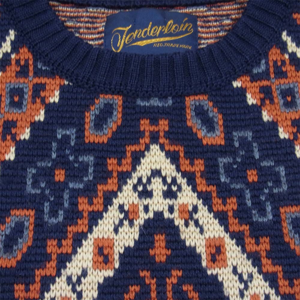 TENDERLOIN テンダーロイン T-SWEATER G ゴブラン ニット セーター M【中古】