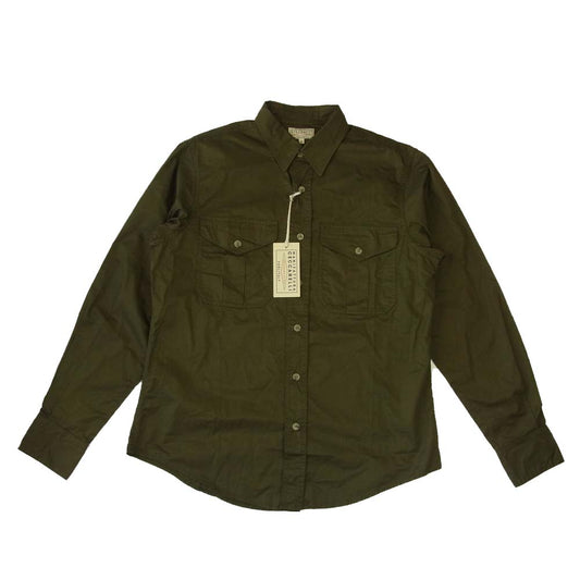 マニファッツュラ チェッカレッリ 706 LIGHT BUSH SHIRT ライト ブッシュ シャツ S【新古品】【未使用】【中古】
